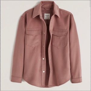 Abercrombie shirt jacket in size medium